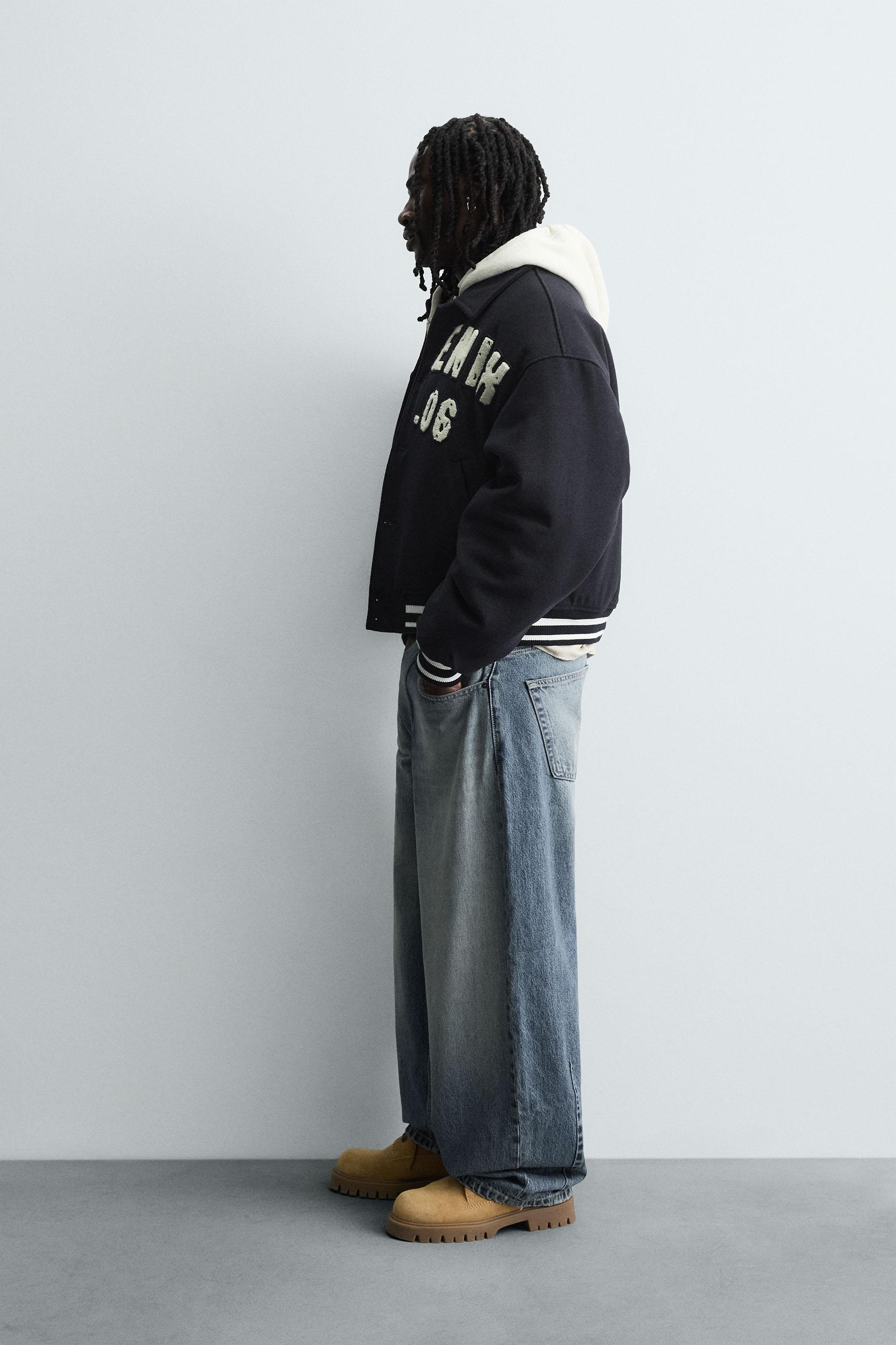 PATCHES QUILTED BOMBER JACKET